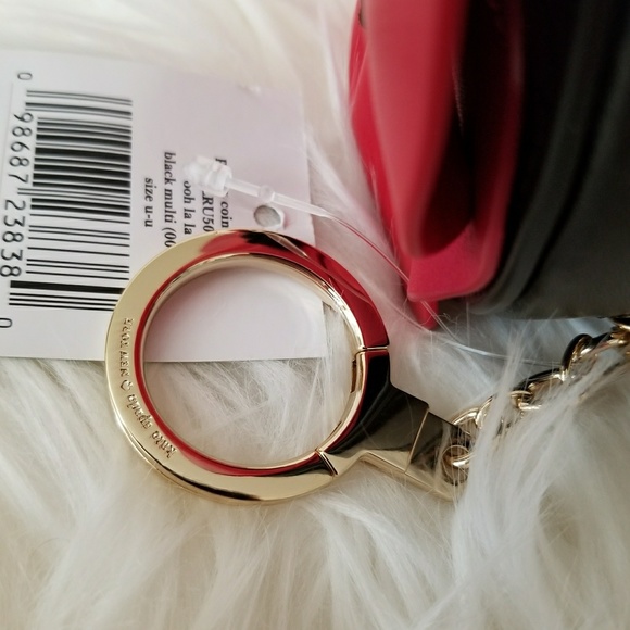 Kate Spade Poppy Coin Purse OOH LA LA Flower Key - Picture 7 of 8